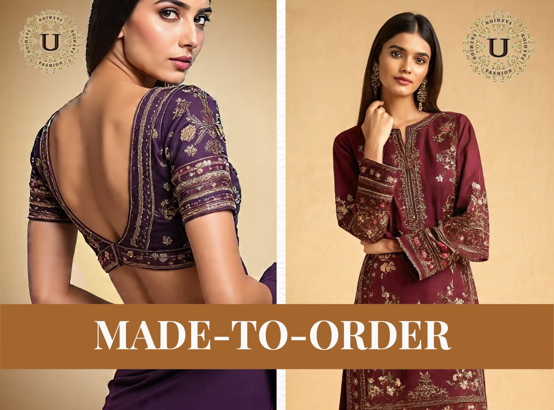 Made To Order With An Option To Customize. - U fashion